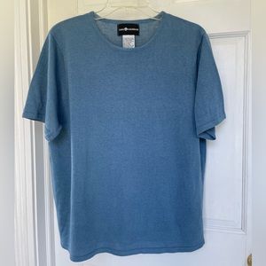 Medium blue Sag Harbor, extra large, short sleeve sweater